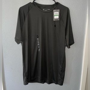 Men's Under Armour Velocity Short Sleeve Large OD Green